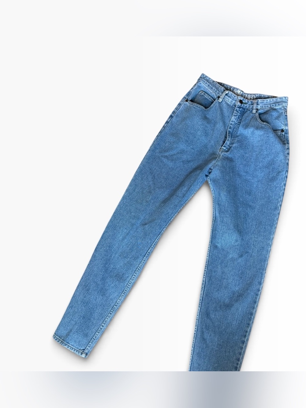 Sam & Libby Vintage High-Rise Light Blue Mom Jeans Size 14